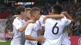 Gól v utkání Německo - Mexiko: Goretzka- 1:0 (6. min.)