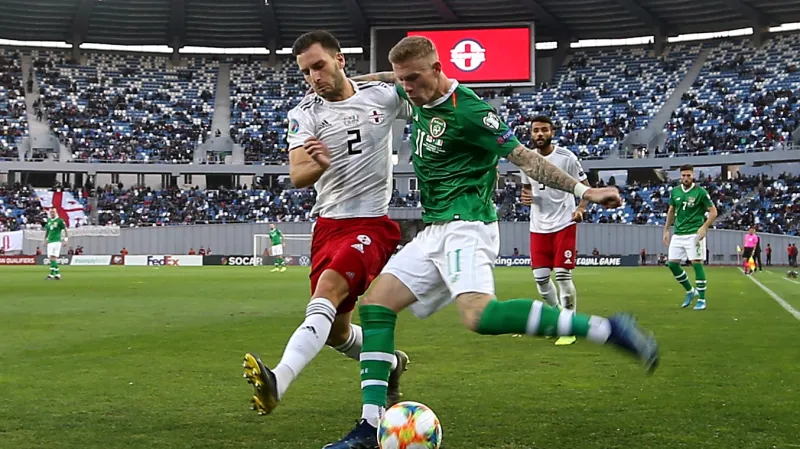 Utkání Gruzie - Irsko