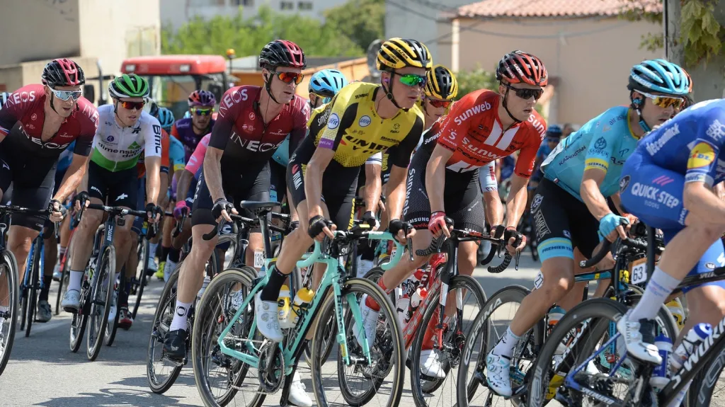 Peloton na cyklistické Vueltě