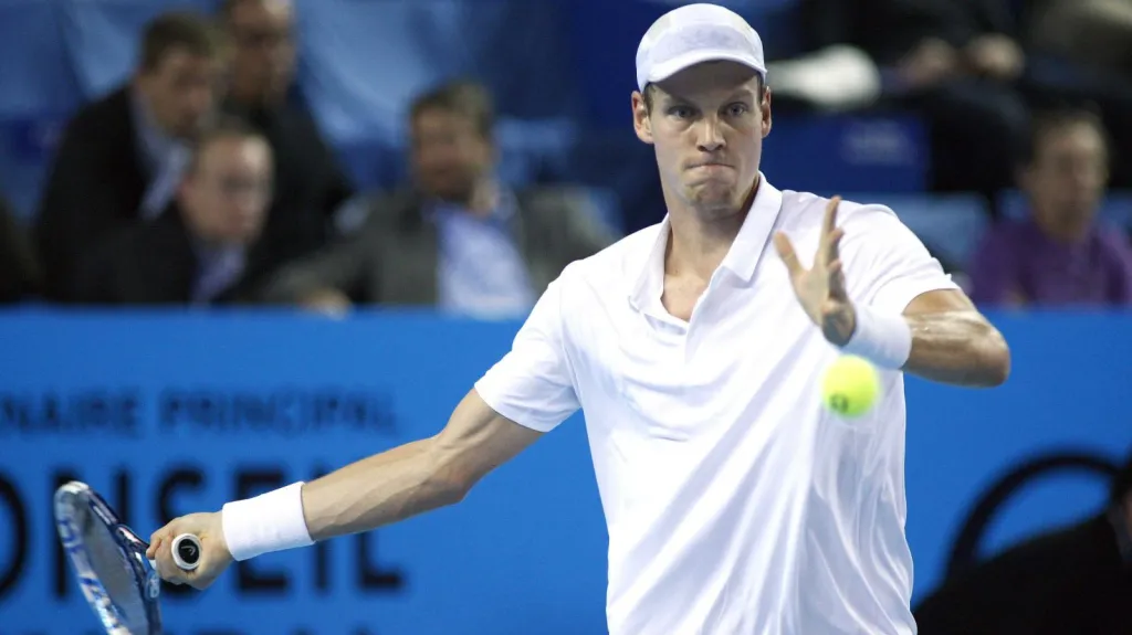 Tomáš Berdych na turnaji v Marseille