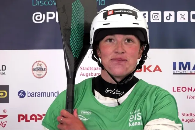 Tereza Kneblová suverénně vyhrála kayakcross v Augsburgu