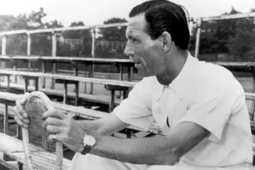 Tenisový elegán Karel Koželuh