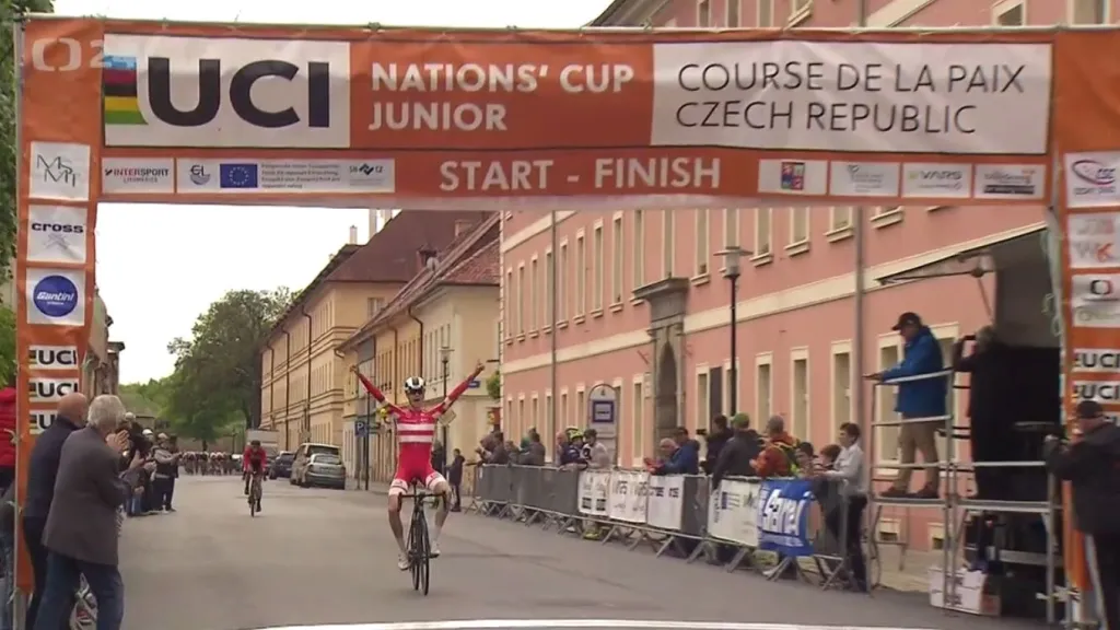 Juniorský Závod míru vyhrál Francouz Toumire