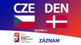 Záznam utkání Česko – Dánsko