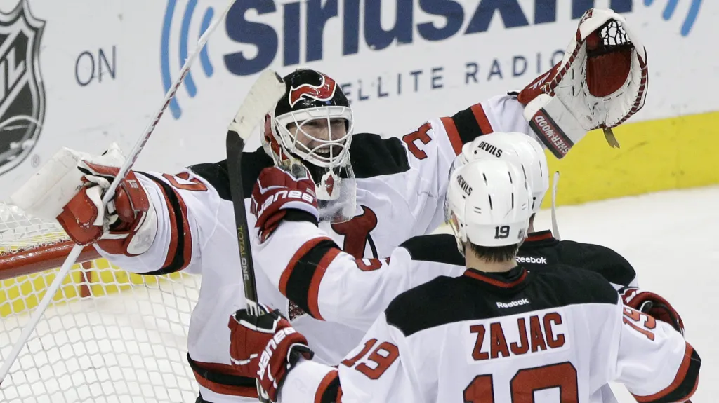 Hokejisté New Jersey slaví postup do dalšího kola