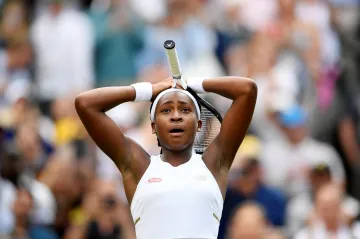 Cori Gauffová po výhře na Wimbledonu