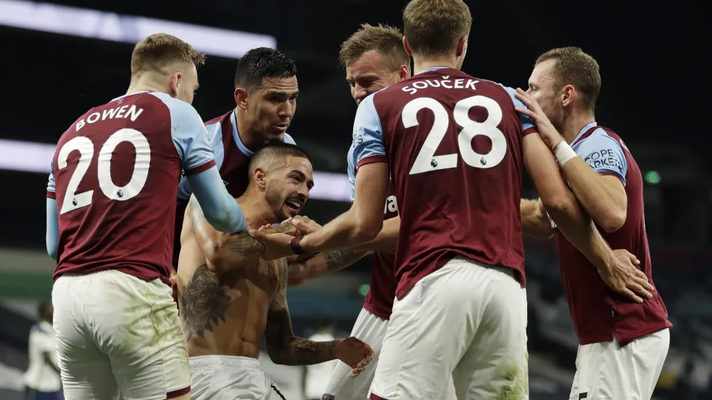 Slavící hráči West Hamu