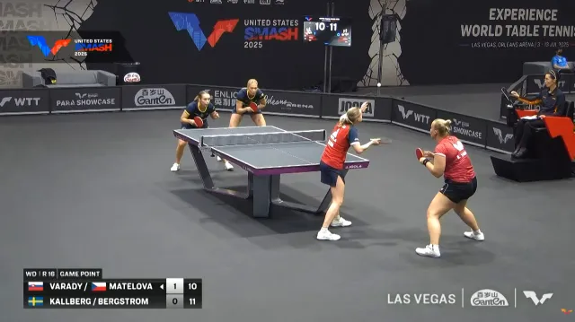 Matelová a Várady postoupily v Las Vegas do čtvrtfinále čtyřhry