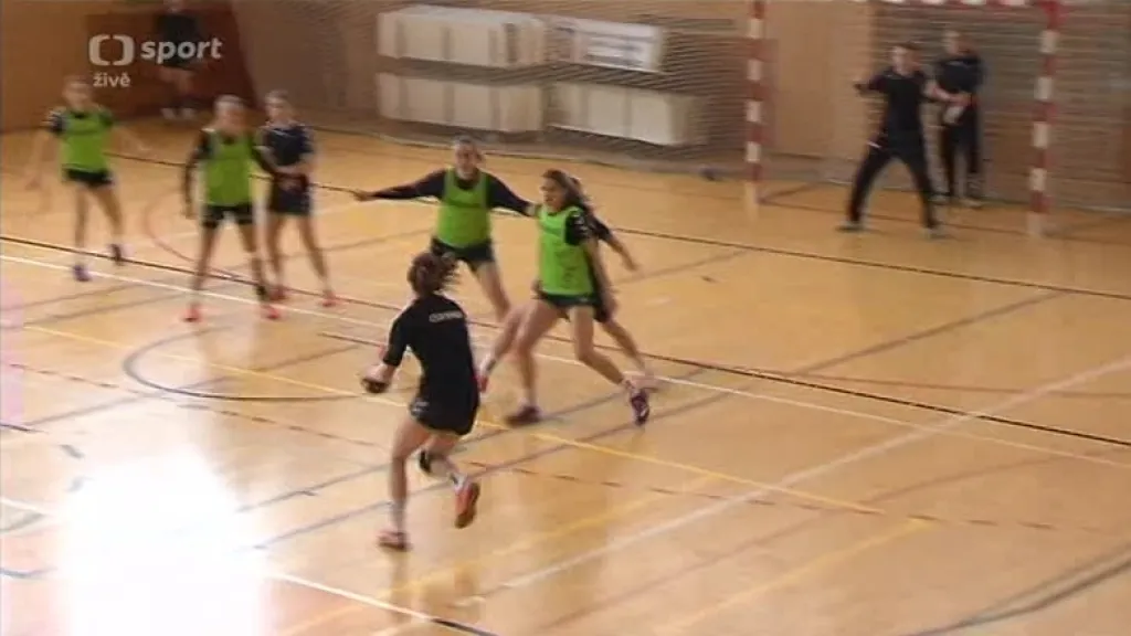 Házenkářky před odletem do Srbska pilovaly defenzivu