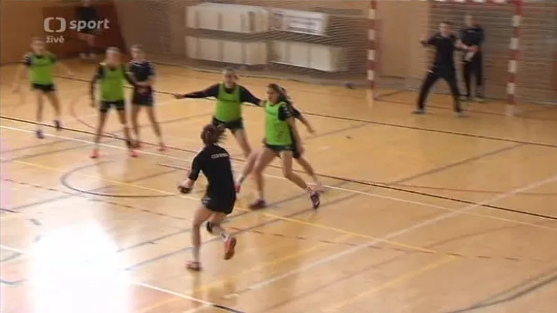 Házenkářky před odletem do Srbska pilovaly defenzivu