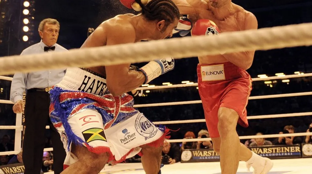 Souboj mezi Vladimirem Kličkem a Davidem Hayem