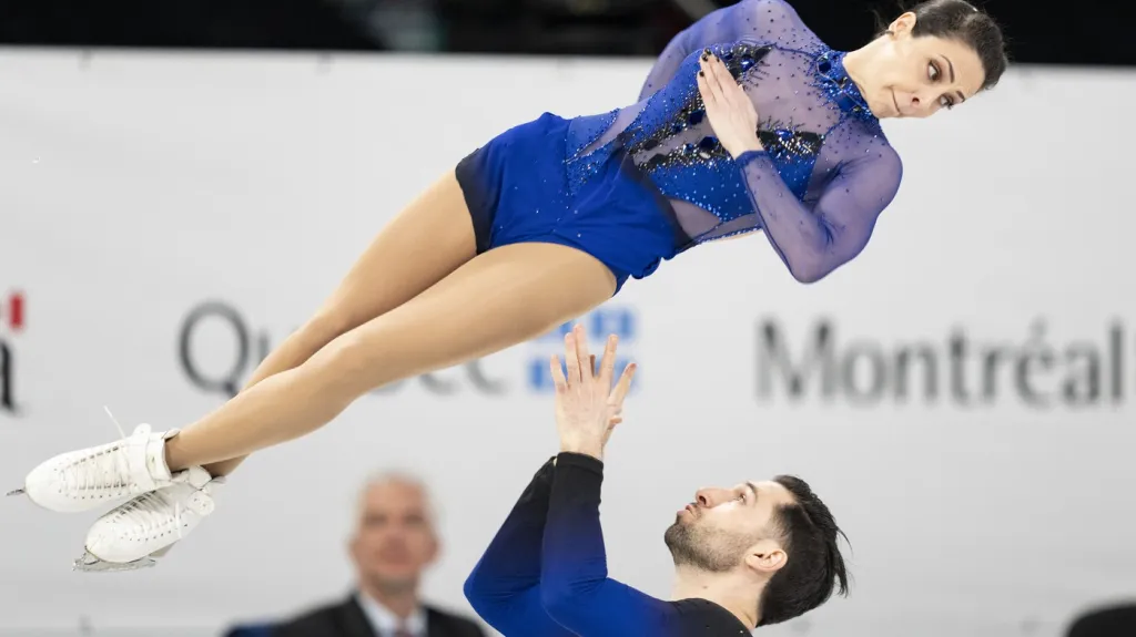 Deanna Stellatová-Dudeková a Maxime Deschamps