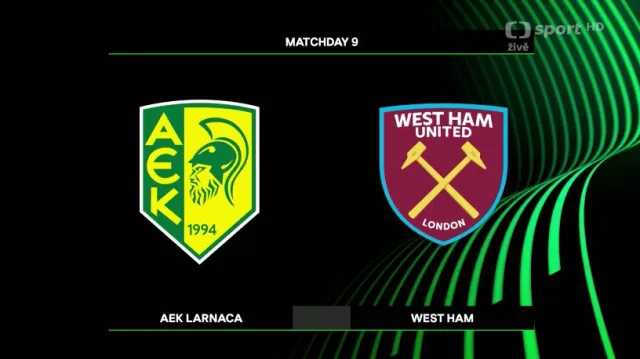 Sestřih utkání Larnaka – West Ham
