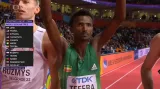 Finále běhu na 1500 m - muži