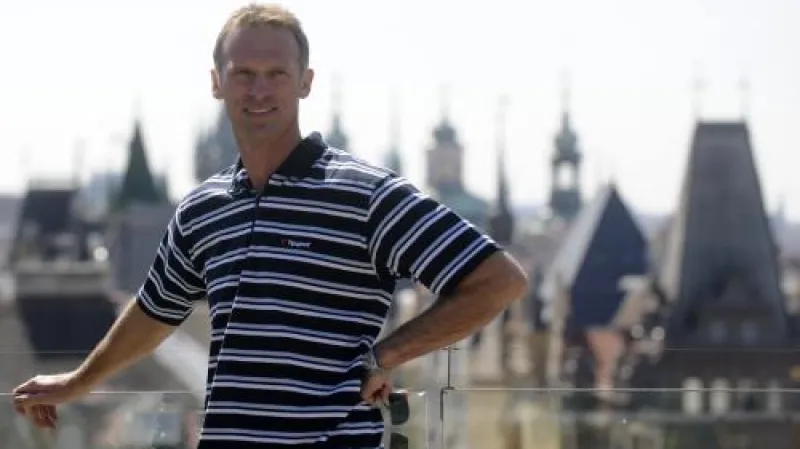 Hokejový brankář Dominik Hašek