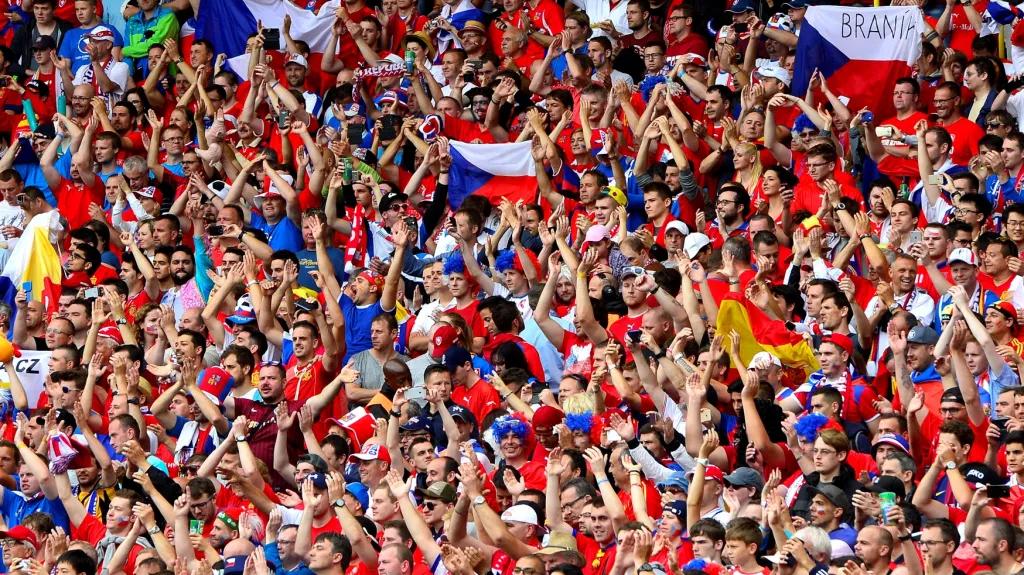 Čeští fanoušci na Euru