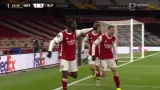 Gól v utkání Arsenal - Slavia Praha: Pépé - 1:0 (86. min.)