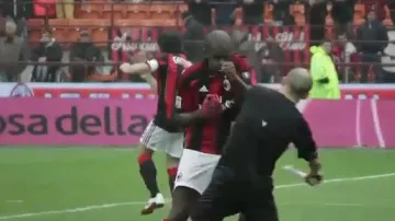 Seedorf a jeho boxovací pytel