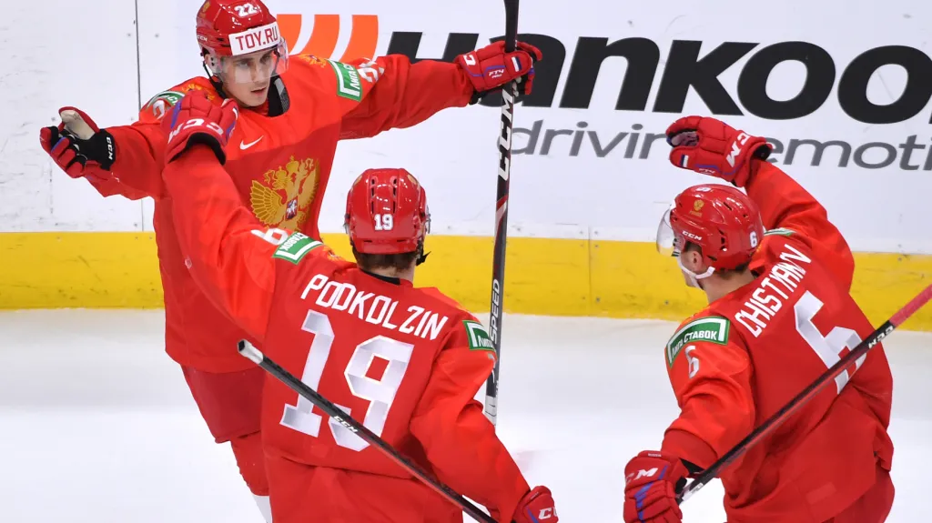 Ruští hokejisté do 20 let