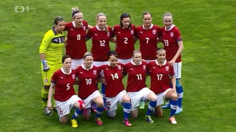Sestřih kvalifikace fotbalistek o MS: Česko - Rumunsko