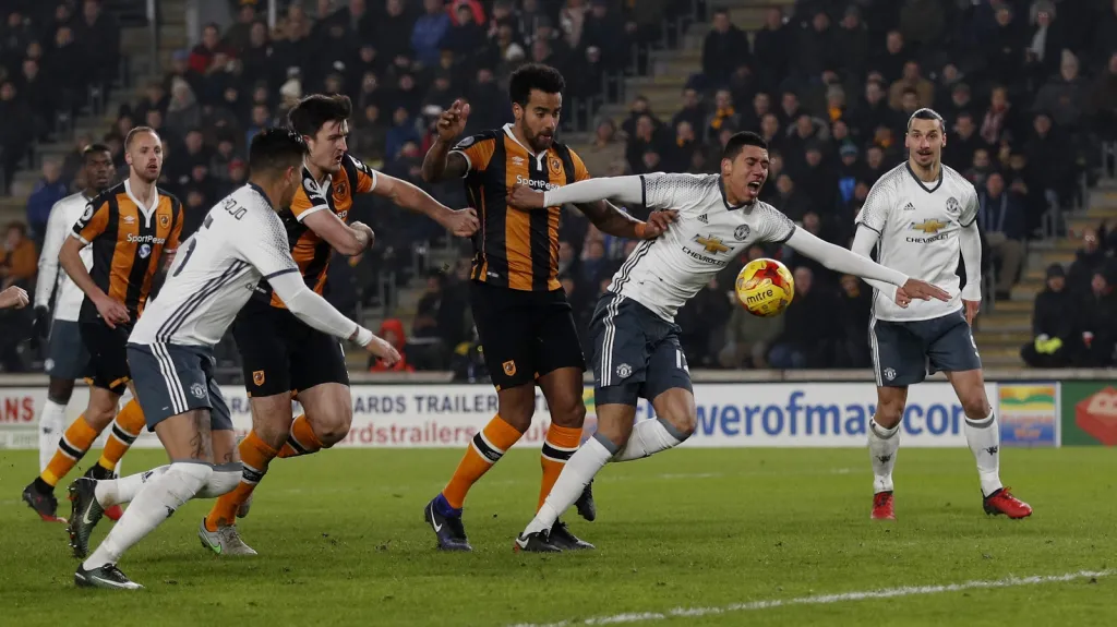 Utkání Hull - Manchester United