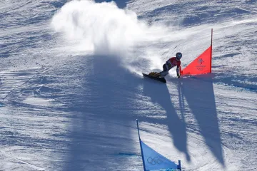 Ester Ledecká v paralelním slalomu