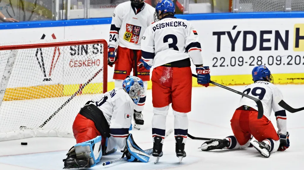 Česká reprezentace do 18 let podlehla Kanadě 0:5