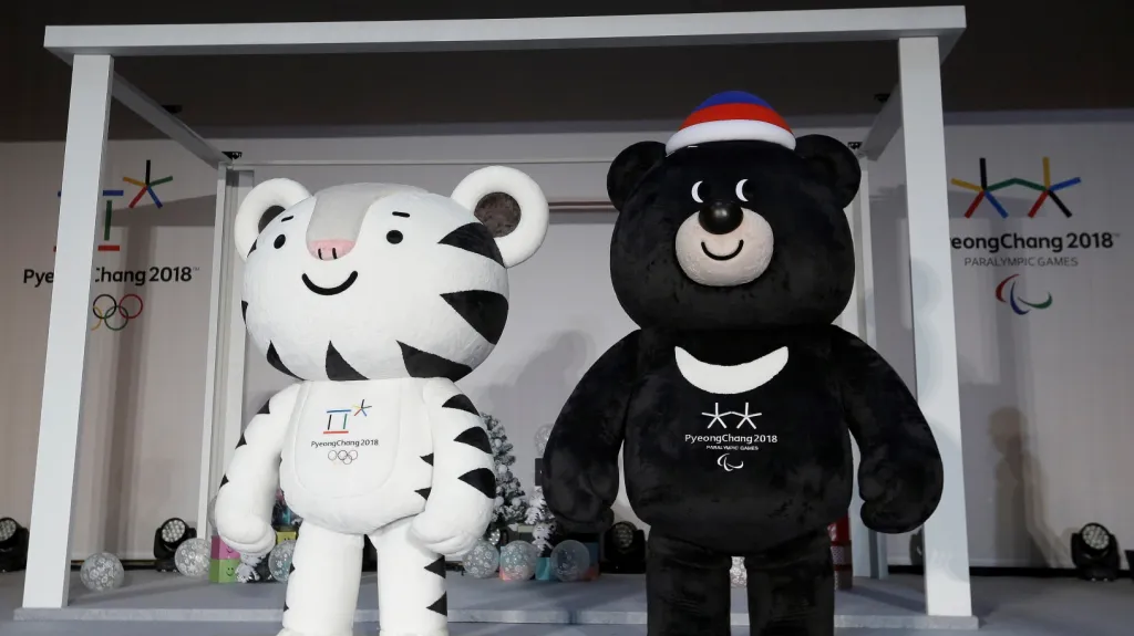 Maskoti olympijských her v Pchjongčchangu 2018