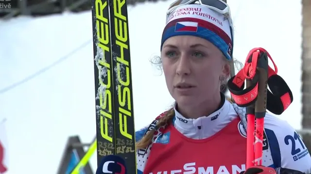 Ohlasy českých biatlonistek po štafetě v Ruhpoldingu