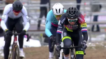 Záznam závodu mužů na MČR v cyklokrosu