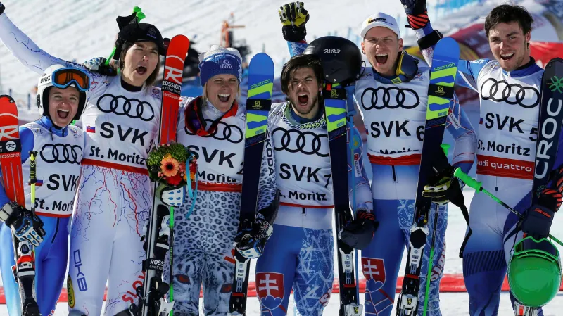 Slovenské alpské lyžování se dočkalo premiérového cenného kovu