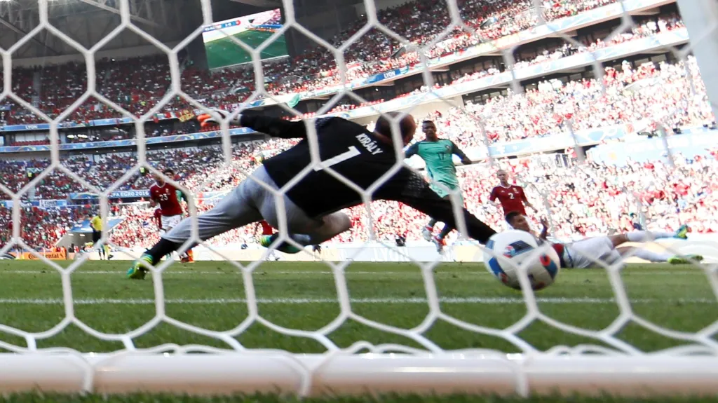 Naniho gól proti Maďarsku