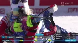 Střelba Markéty Davidové během sprintu v Hochfilzenu