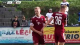 Gól v utkání Líšeň - Sparta Praha: Drchal - 0:1 (14. min.)