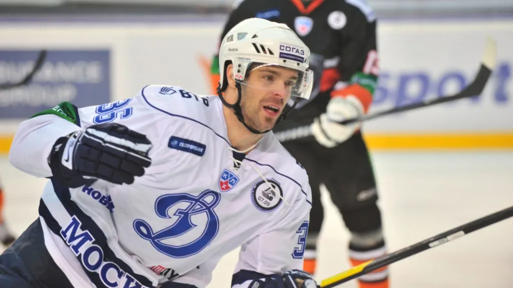 Jakub Klepiš v dresu Dynama Moskva