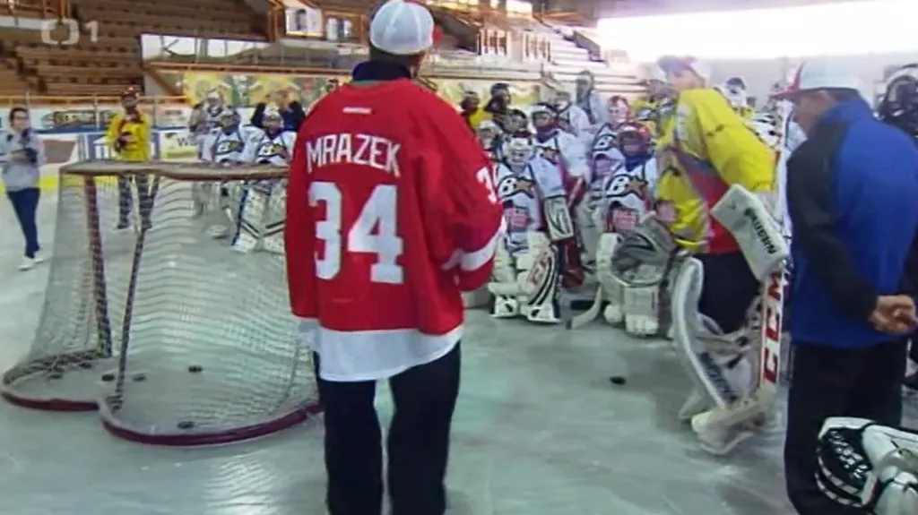 Holeček a Mrázek školili v Pelhřimově mladé brankáře