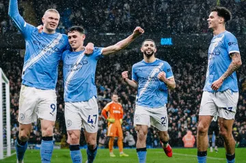 Manchester City slaví výhru nad Fulhamem