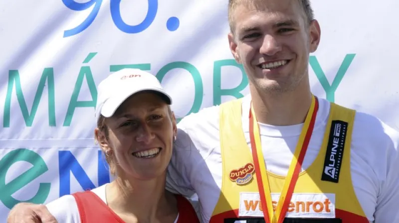 Miroslava Knapková a Ondřej Synek