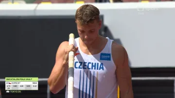 Představení českých desetibojařů ve skoku o tyči