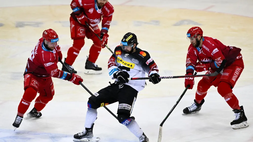 Roman Horák v utkání s Třincem