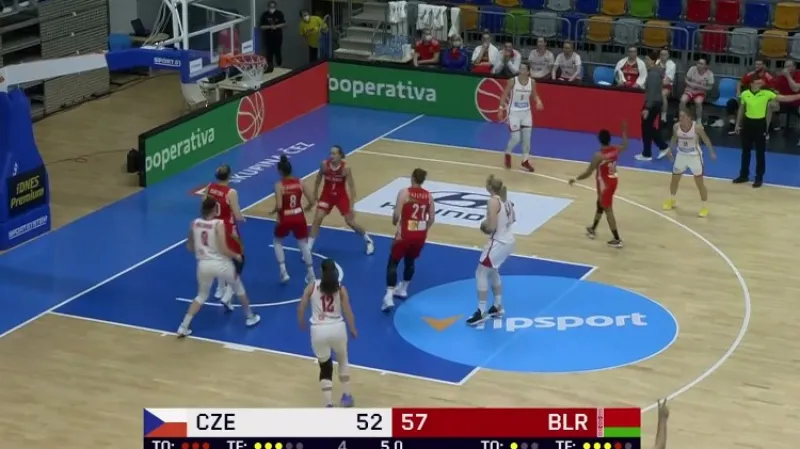 Basketbalistky podlehly Bělorusku