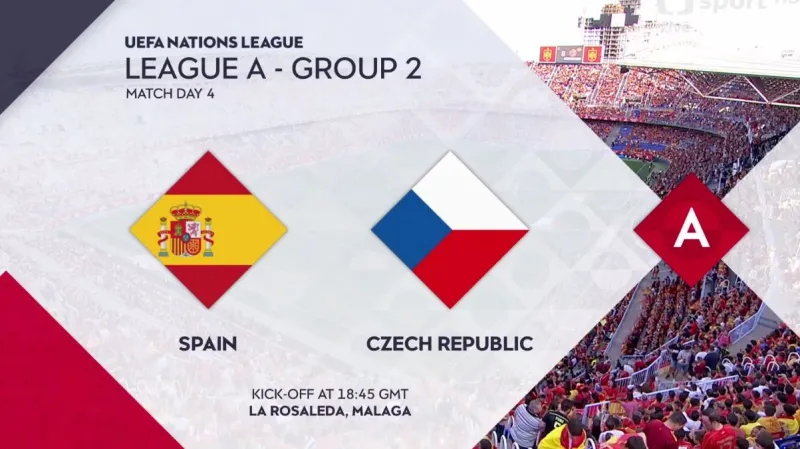 Sestřih utkání Španělsko – Česko