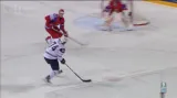 Gól v utkání Rusko - USA: Oshie - 0:2 (13. min.)