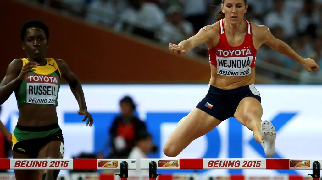 Semifinálový běh Zuzany Hejnové na MS 2015