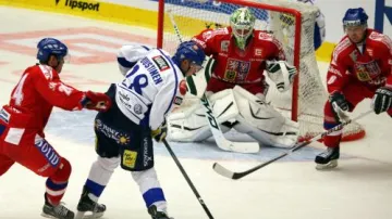 Utkání ČR - Finsko