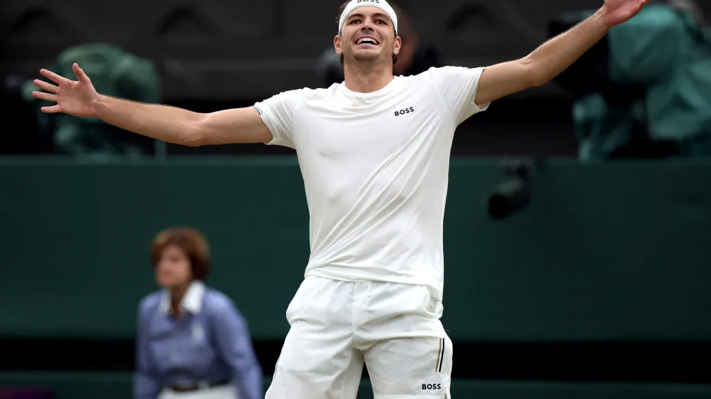 Taylor Fritz po výhře nad Zverevem