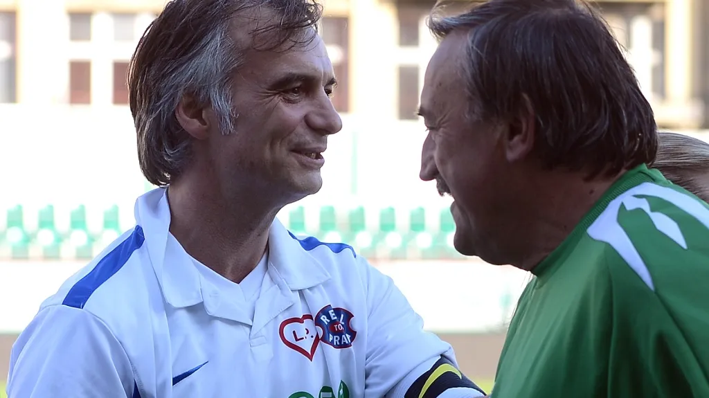 Ivan Trojan a Antonín Panenka