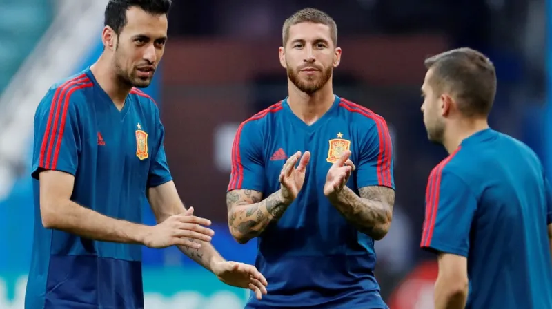 Sergio Ramos se spoluhráči