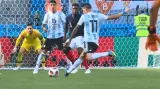 Gól v utkání Francie - Argentina: Di María - 1:1 (41. min.)