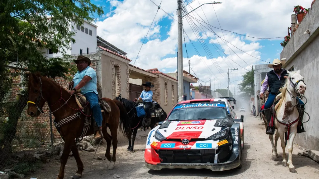 Sébastien Ogier v Mexiku
